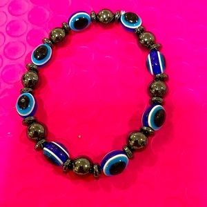 Evil eye stretch bracelets